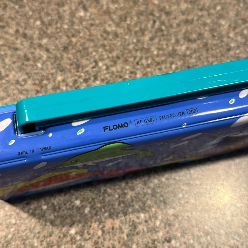 Vintage Flomo Pencil Box